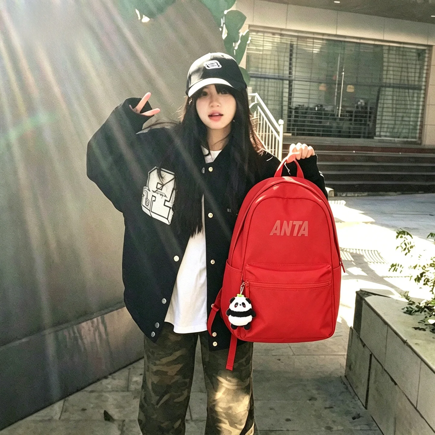 mochila-para-adolescentes-estilo-otono-2026-ligera-roja-con-cierre-para-la-escuela-para-portatil-estilo-casual-simple-forma-cuadrada