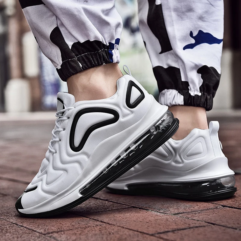 

GLUNA 2025 New Running Shoes Men Air Cushion Sneaker Original Zapatos Elastic Women Jogging Shoes Trainers Sport Shoes Men