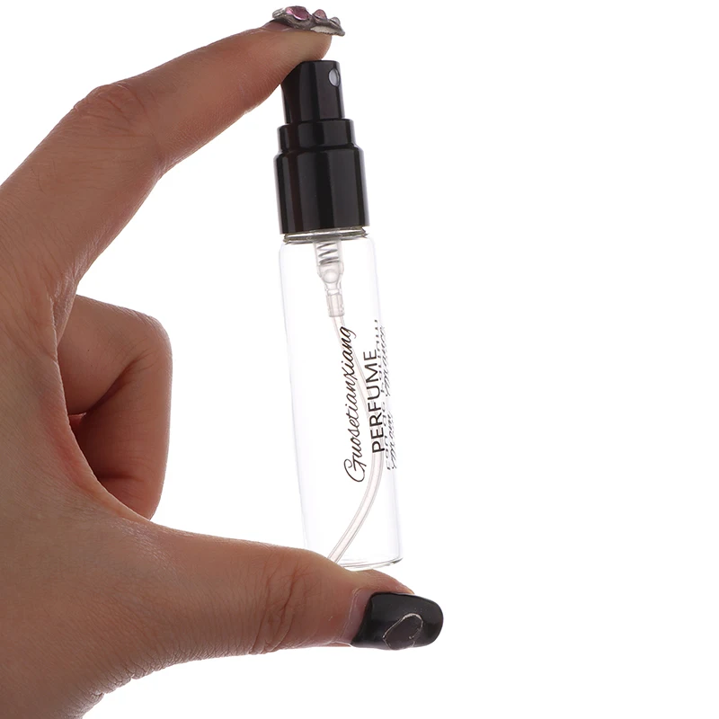 10ml Mini Portable Perfume Bottle Spray Refillable Cosmetic Sample Glass Bottling Travelling Empty Container