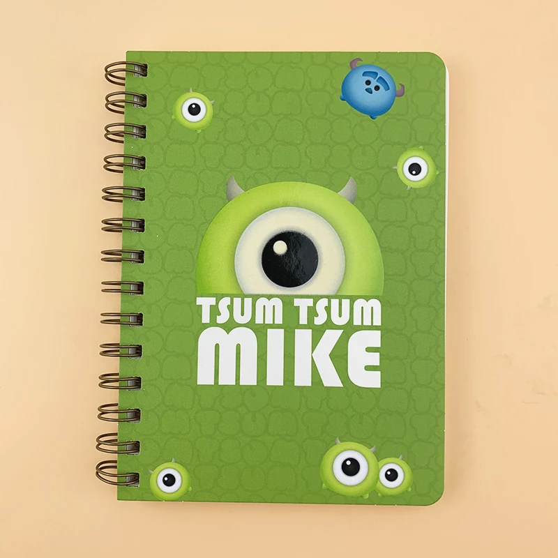 Carnet de notes de dessin animé Disney Atureisha mignon, bloc-notes simple, journal intime, fournitures scolaires de bureau épaisses, cadeaux pour enfants, offre spéciale, A5, nouveau