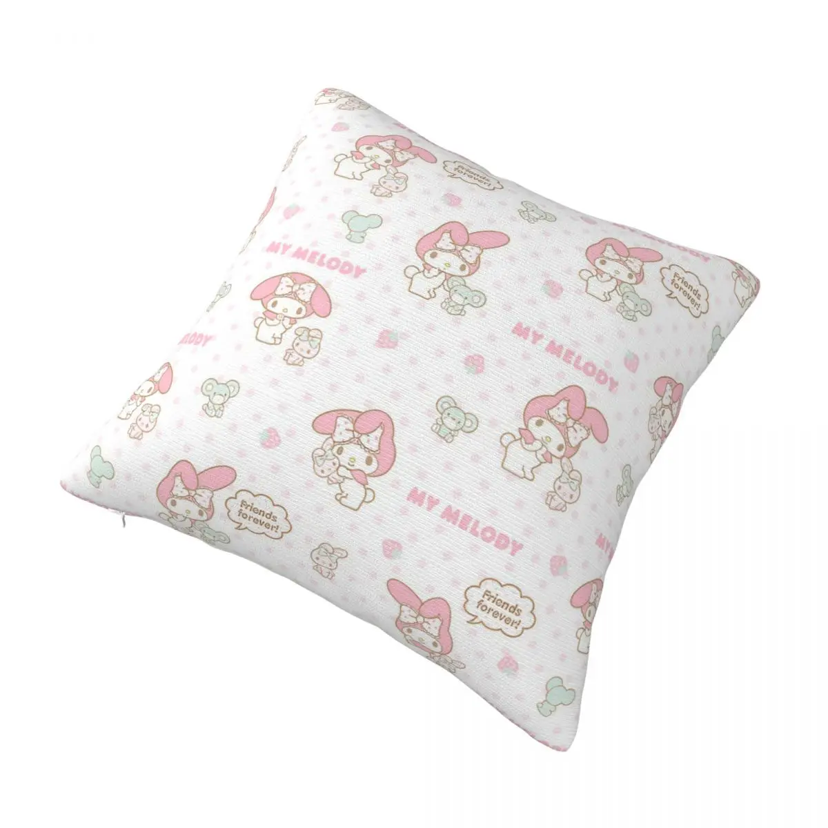 My Melody Pillowcase Merch Polyester Cushion Cover Decoration Throw Pillow Case Cover Seater Drop Shipping 45*45cm Multi-Size