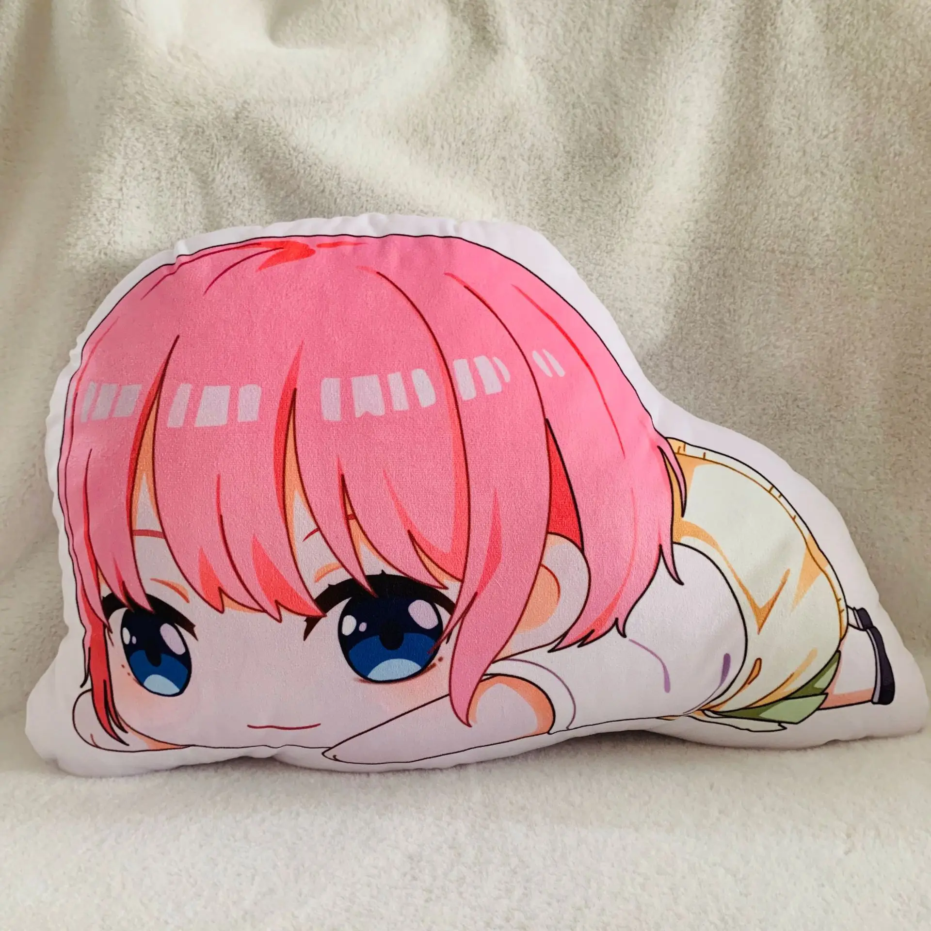 Hot Anime Animation Derivatives Alien Pillow Printed Cushion Nakano Ichika Nino Miku Yotsuba Itsuki Brithday Gift for Friend