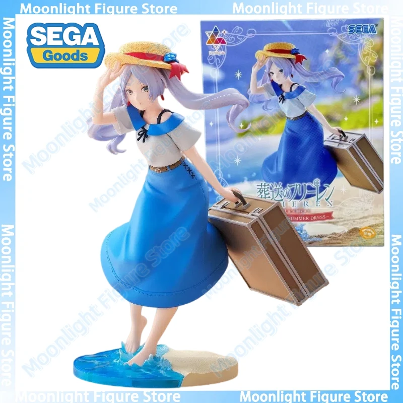 

В наличии: SEGA Luminasta Frieren в летнем платье, настольная милая кукла, аниме-фигурка, игрушка, подарок, коллекционная модель