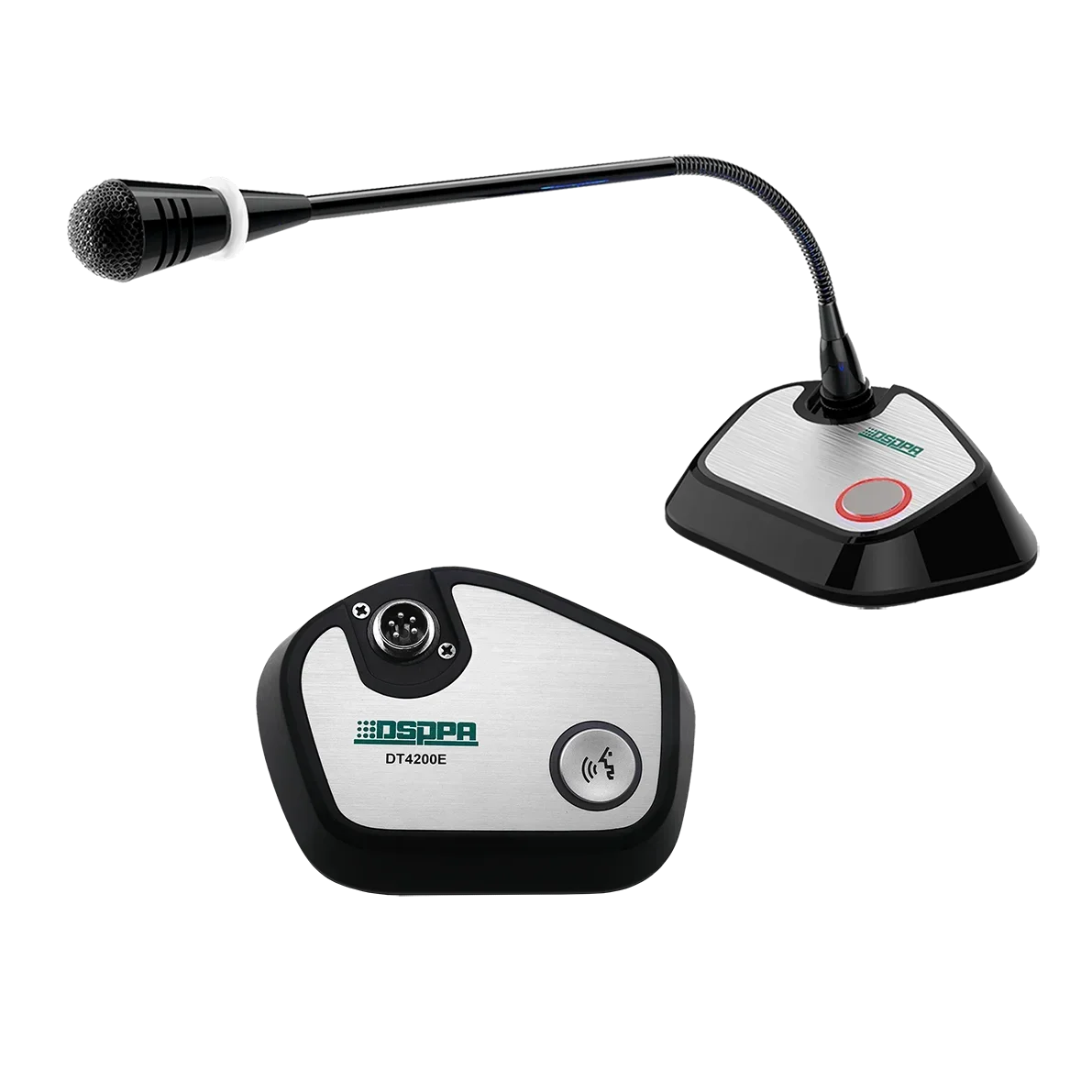 5 pins Dante Network Output Commercial Audio Desktop Conferencing Chairman Mic Dante Gooseneck Microphone