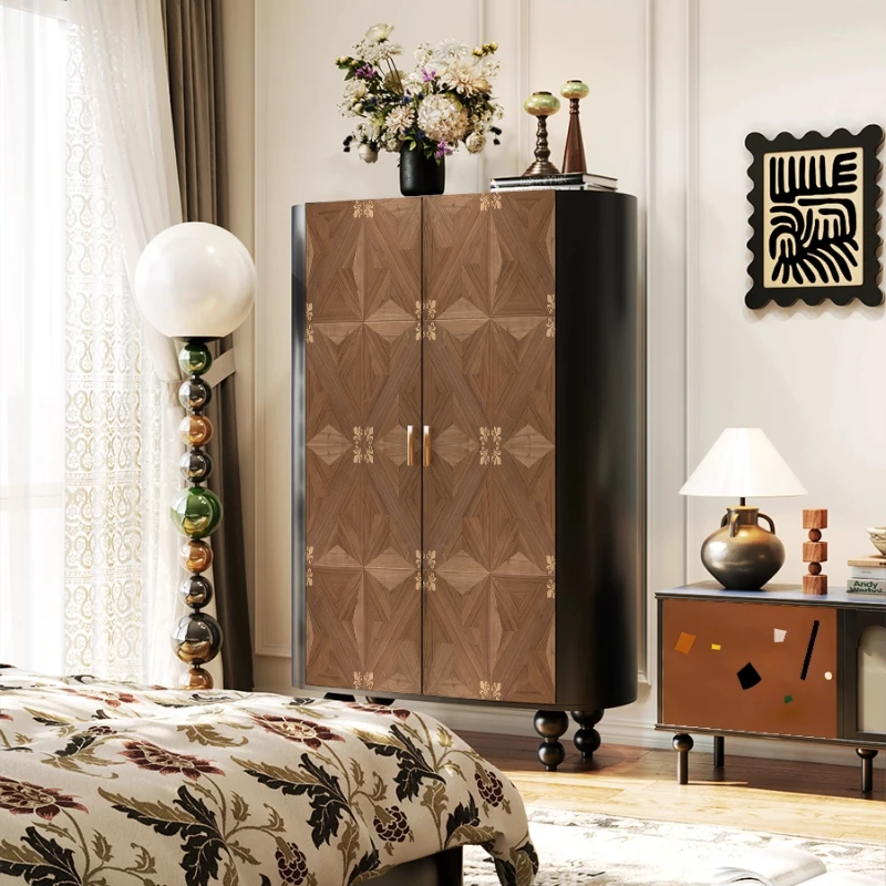 Luxury Modern Wood Wardrobes European Elements Hotel Wooden Cupboard Clothes Adult Living Room Armarios De Ropa Furniture Home
