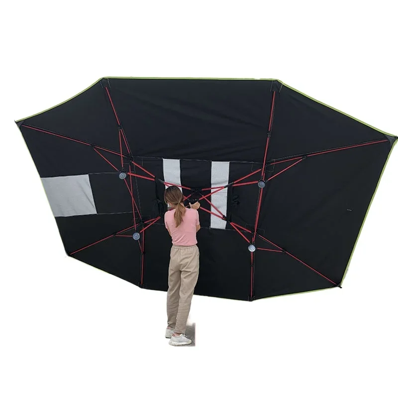 

Coach car awning driving school coach roof light heat insulation sun umbrella a generation heat