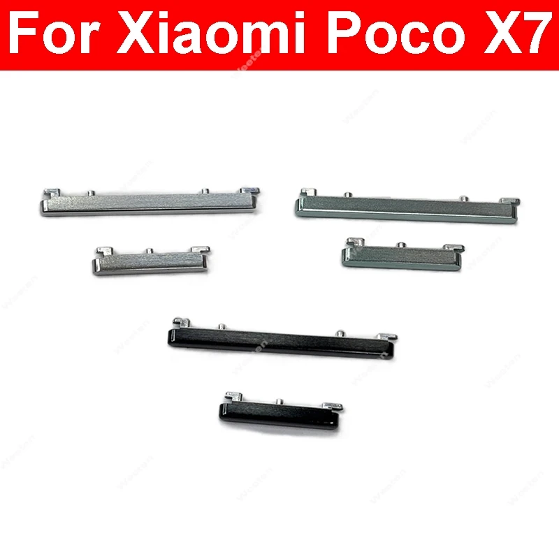 

Для Xiaomi Poco x7 Poco x7 Pro Вкл. Выключение питания Громкость Боковая кнопка Громкость Включение Выключение Клавиша Боковая кнопка Гибкий кабель Запасные части