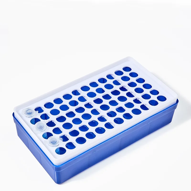 1pcs 0.2ml 0.5ml 1.5/2ml plastic Centrifugal tube Storage box Lab 32/72/96 holes PCR tube PP Storage rack