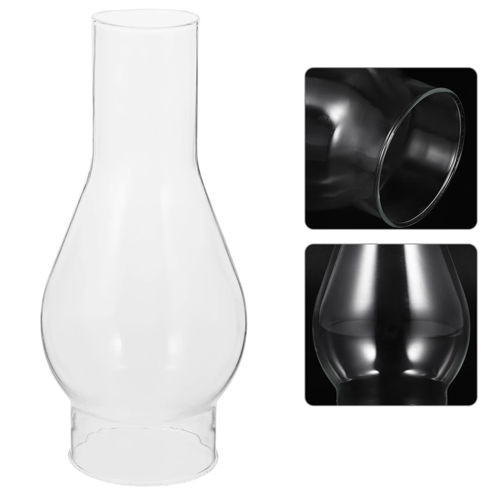 

Kerosene Lampshade Oil Shades Glass Replacement Chimney Globe for Globes Vintage