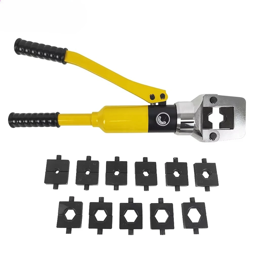 KYQ‑400 Hydraulic Crimping Plier, 16‑400mm² Heavy‑Duty Compression Tool for Copper & Aluminum Cable Lugs