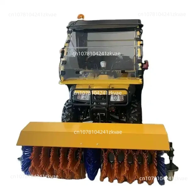 Factory directly selling driving type snow plow road snow clearing machine snow clearing machine four wheels