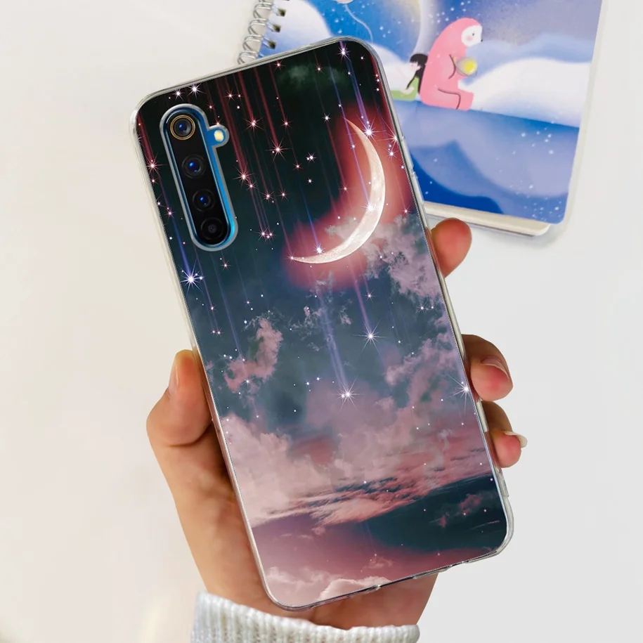For OPPO Realme 6 Pro Case RMX2061 RMX2063 Marble TPU Shockproof Cover For Realme 6 Bumper Realme6 6s 6i Realme6i Realme6s Funda