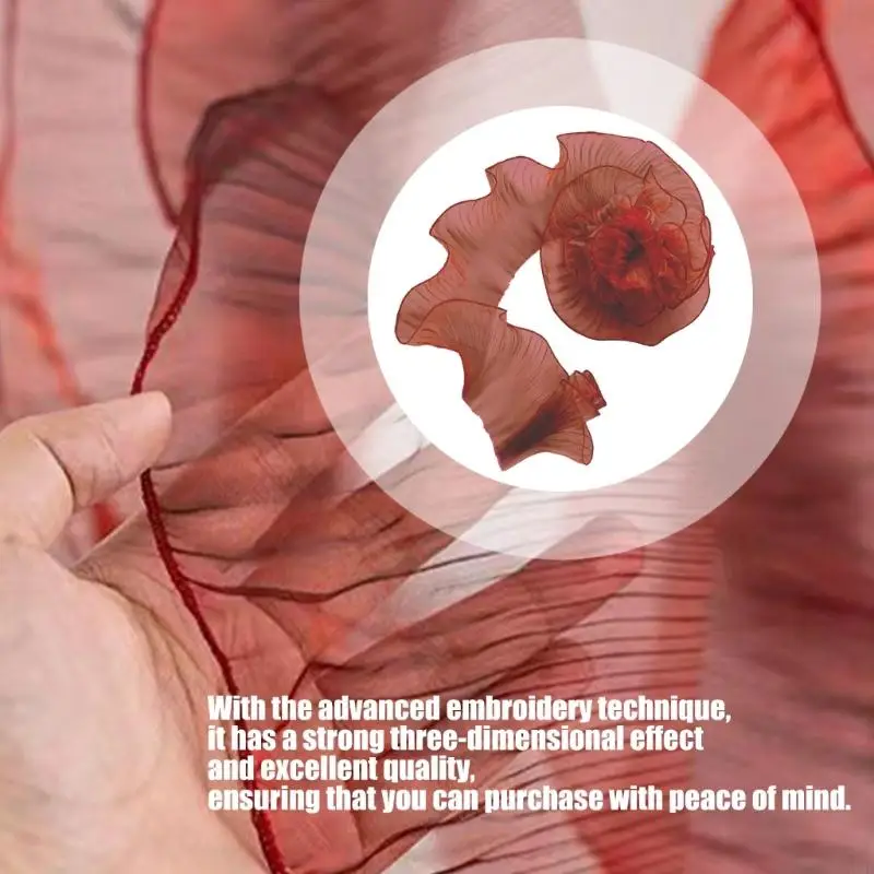 الدانتيل تقليم 5 متر خيط البوليستر مواد الخياطة ديكور المنزل صياغة لوازم سهلة لقطع التصاميم Y08E