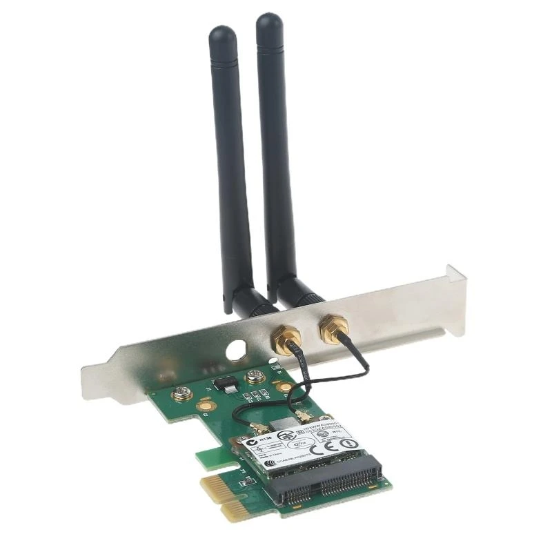 

F3KE BCM94325 PCI-E 300M Однополосная 2 2.4G Desktop Wireless Setwork Card Поддерживает MacOS для Apple System для для