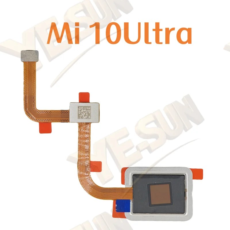 For Xiaomi Mi10Ultra Mi11 Mi11Lite Pro Mi12 Pro Mi12Ultra Fingerprint Sensor Home Return Key Menu Button With Side Power On Off