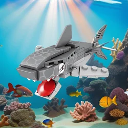 Great White Shark Building Blocks Toys -Leisure Activity, Perfect for Relaxation and Time-Killing Fun Our Own Ocean World