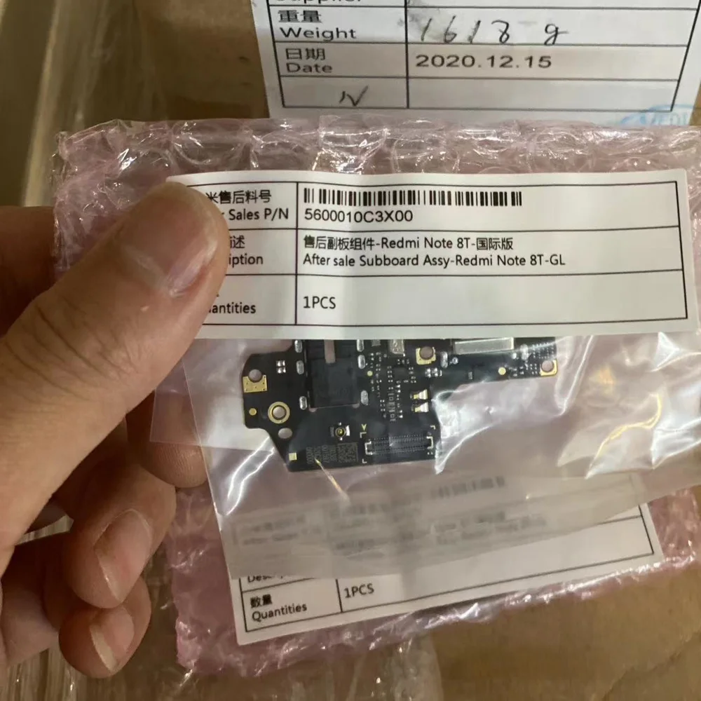 100% Brand New Original Charging Port For Xiaomi Redmi Note 8 Pro 8T 2021 Quick Fast USB Charger Dock Board Connect Flex M1908C3 image 5
