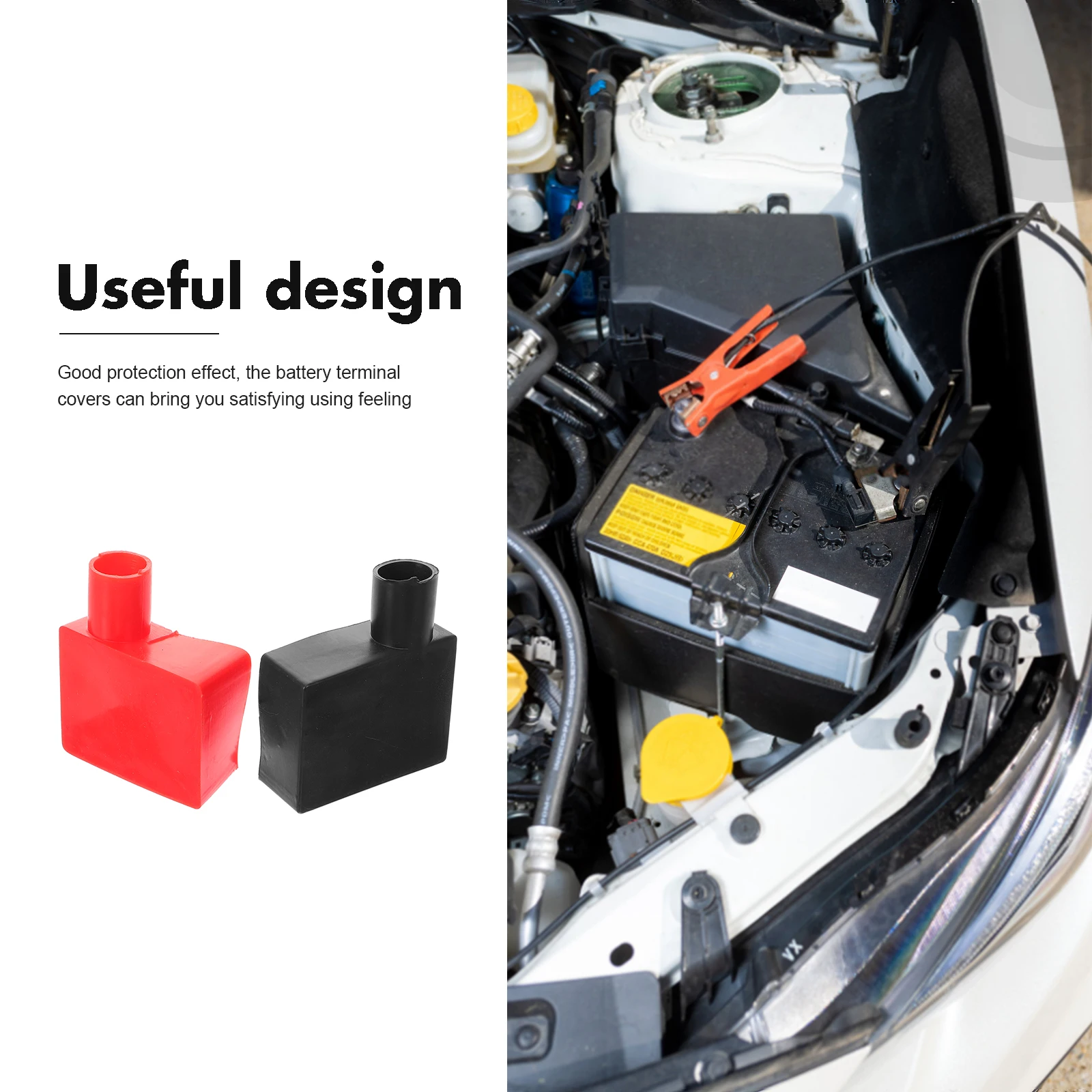 

Terminal Protector Caps Insulating Covers Auto Car Truck Durable Silicone Cover for Posts Block Electrical