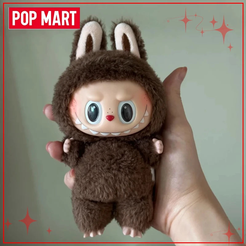 البوب مارت LABUBU وحوش مثيرة معكرون سلسلة الفينيل الوجه أفخم دمية قلادة تحصيل الحلي لعبة هدية الكريسماس