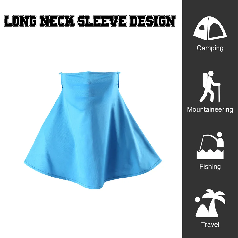 وشاح للوجه للرقبة، غطاء حماية من أشعة الشمس فوق البنفسجية للرجال والنساء لركوب الدراجات