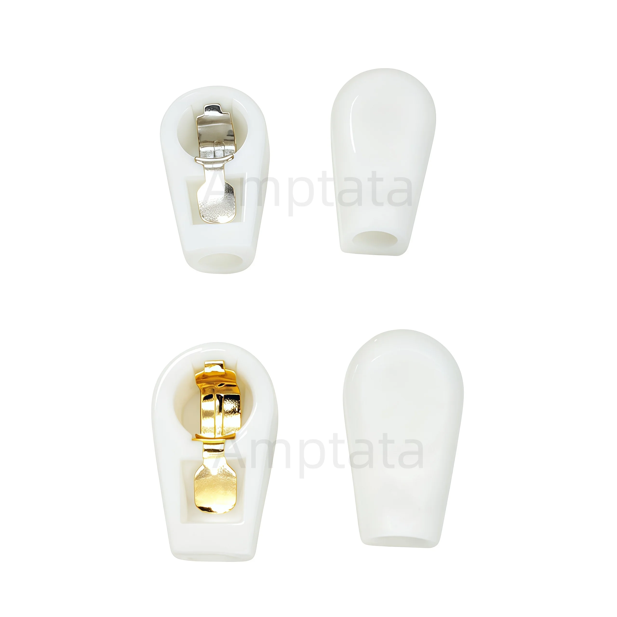6 pcs MCV Ceramic Vacuum Tube Grid Cap Gold Plated for EL519 EL504 EF37 6J7 6P12P 6F8G Audio Amp DIY Chassis Mount