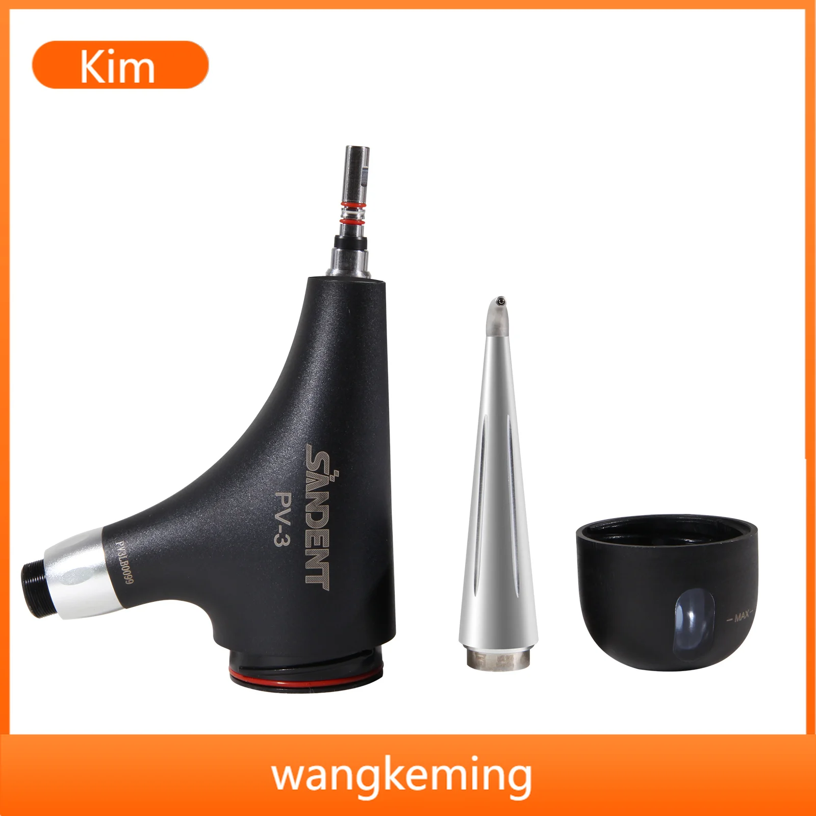 Kimso 2-Hole Air Flow Polisher Handpiece Hygiene Prophy Abrasion Sandblaster