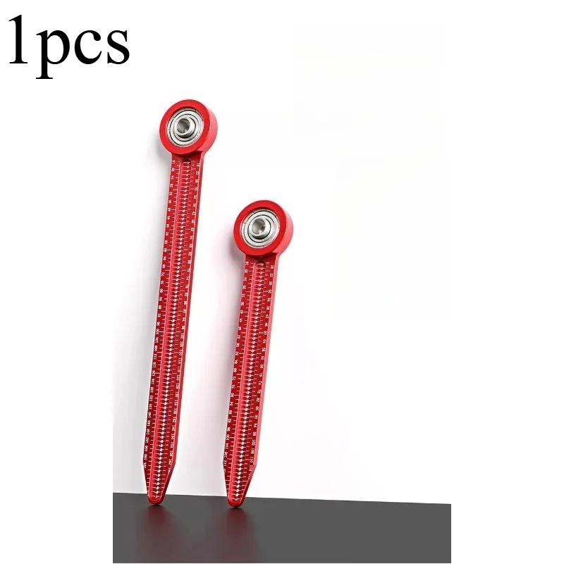 Portable Woodworking Compass Alloy Scribe 360 Degree Round Marking Gauge Precision Circle Maker Carpenter Tool for Tiny Circles