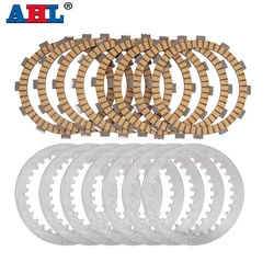AHL Motorcycle Clutch Friction Plates & Steel Plate Kit For YAMAHA XV750 XV1000 Virago XV700 XV920 XV 750 1000 22U-16321-00-00