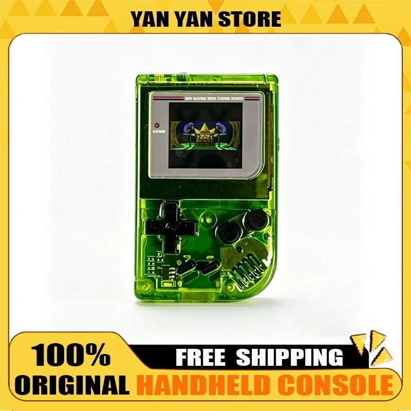 

FOR Micro GameBoy Console Version Upgrade Super Mini GB Mini Handheld Console GAMEBOY Key Fob Portable Customized Gamer Gifts