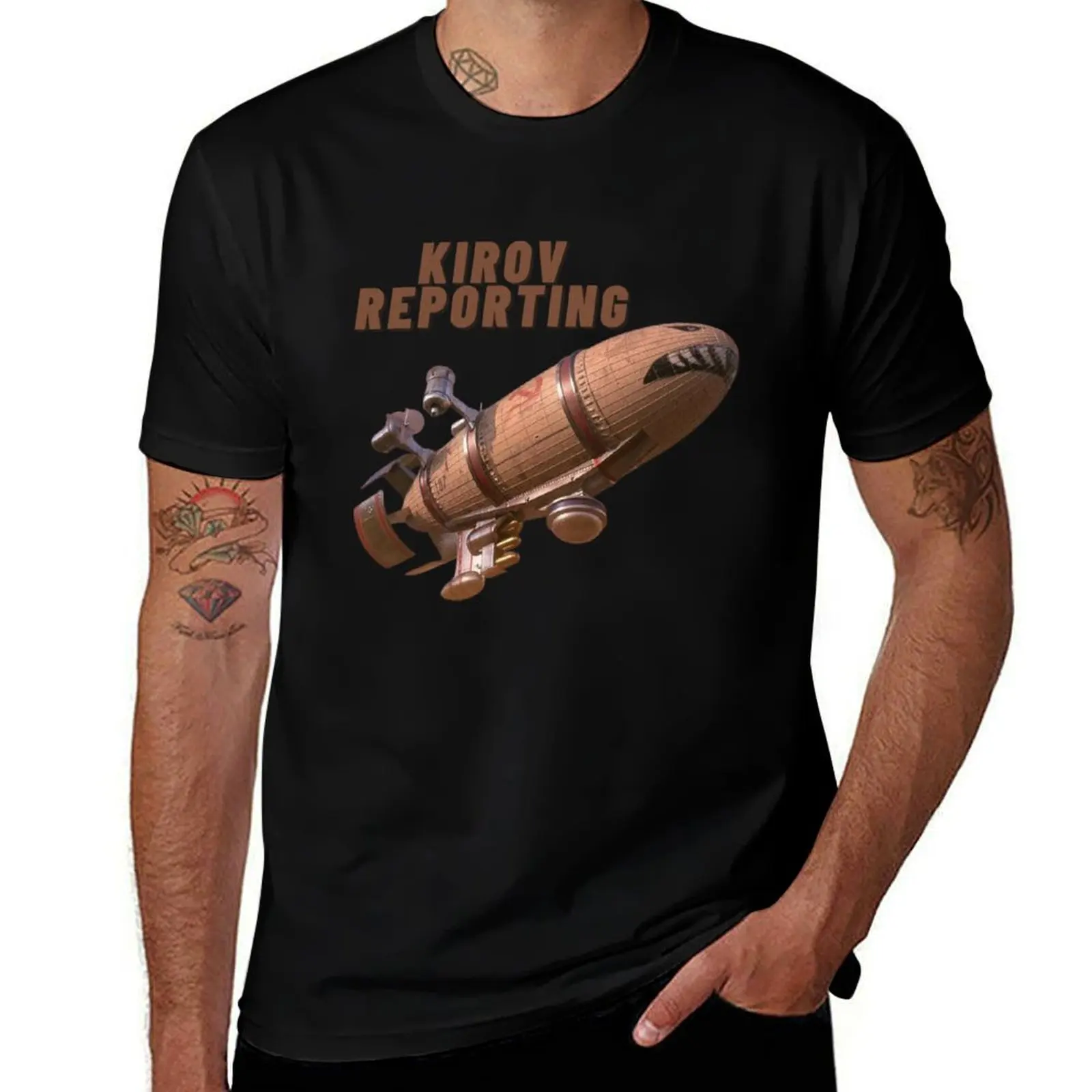 Kirov Reporting T-Shirt t shirt man luxury T-Shirt