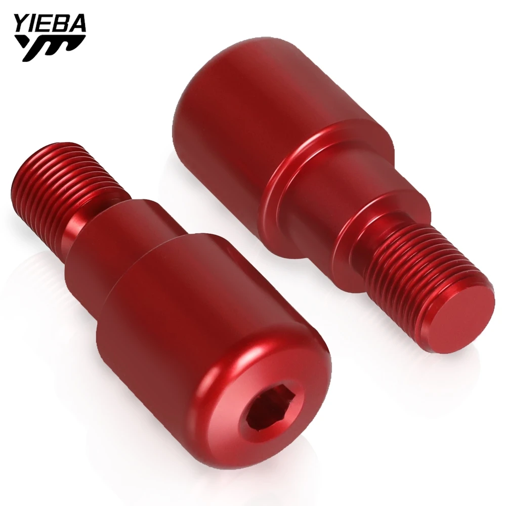 Motorcycle Handlebar Bar End Plug Caps Handle Grips Slider For Yamaha YZF R125 R 125 YZF-R125 2008-2013 2012 2011 2010 2009 2008