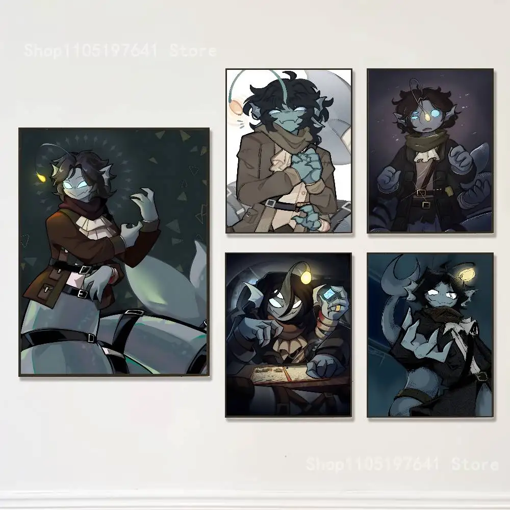 

P-Pressure S-Sebastian Solace Poster Prints Wall Art Painting Picture Gift Living Room Bar Restaurant Dec Sticker Large