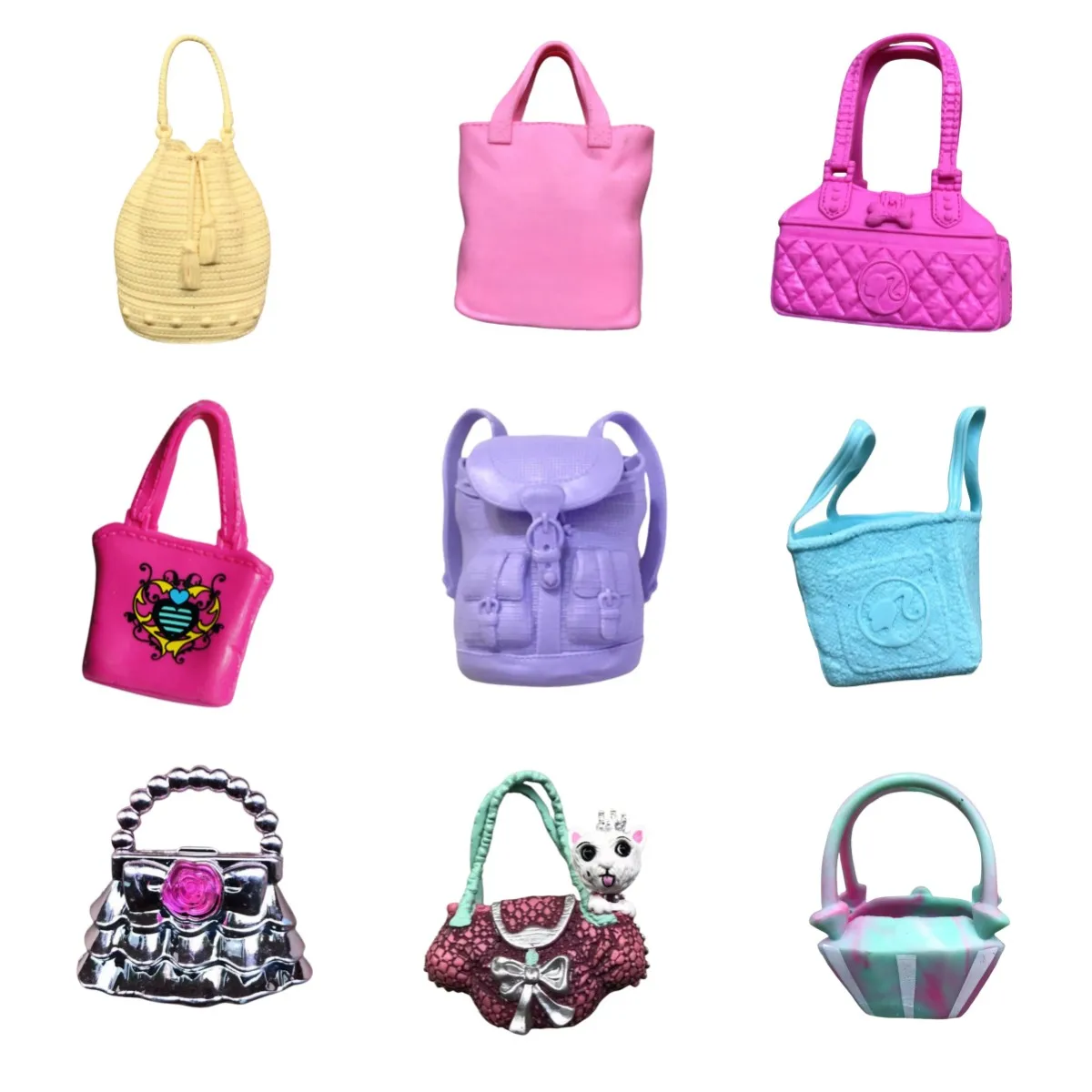 1/6 Scale Doll Bags - Multi-Shape Doll Parts Original Doll Accessories And Decorations for 12 Inch Dolls
