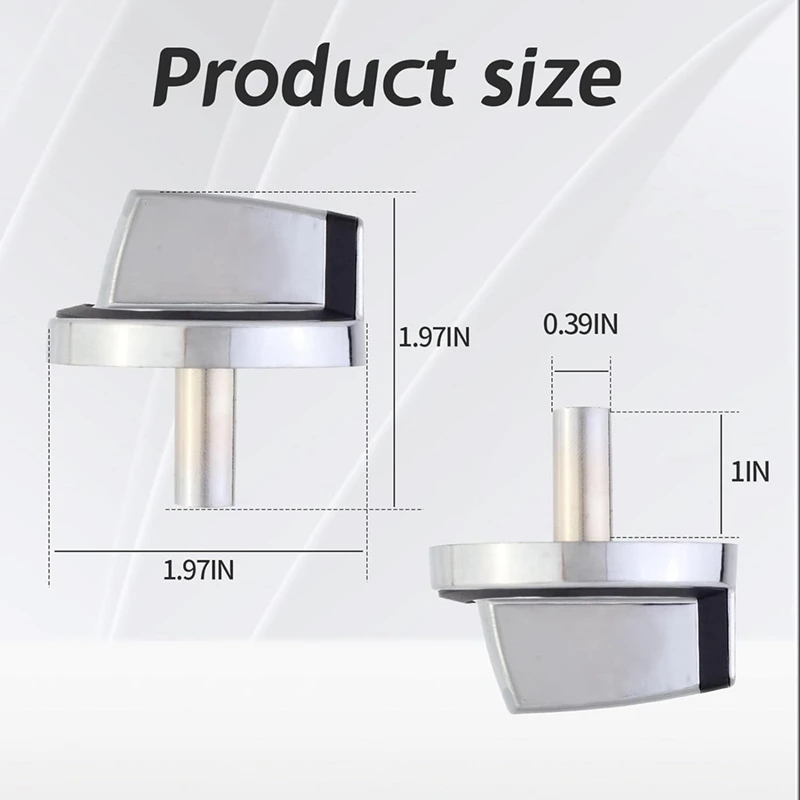 

AD11 W 10284885 Ручка управления плитой, совместимая с горелкой для духовки Whirlpool, запасная часть WPW 10284885 , (5 шт.)