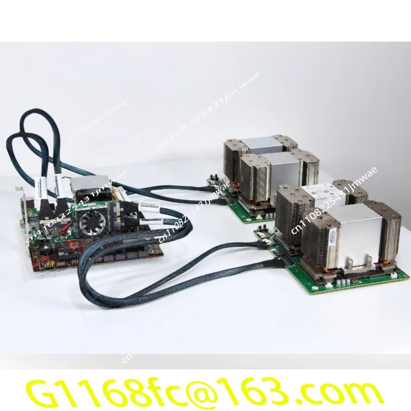 V100 SXM2 Graphics Card Adapter, PLX8749 NVLINK Lite Dual Card Board for AI Computing