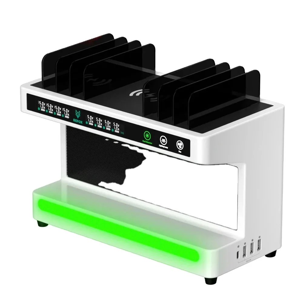 DF45 Desk Cleaner Dustproof Checking Platform  for Phone Screen Lighting Dust Detecting Cleaning Repair Workbench