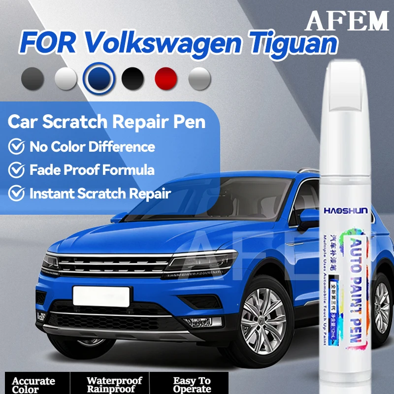 Specialized Automobiles For Volkswagen Tiguan 2007-2025 5N AD Paint Repair Brush Touch Up Scratch Remover DIY Auto Accessories B