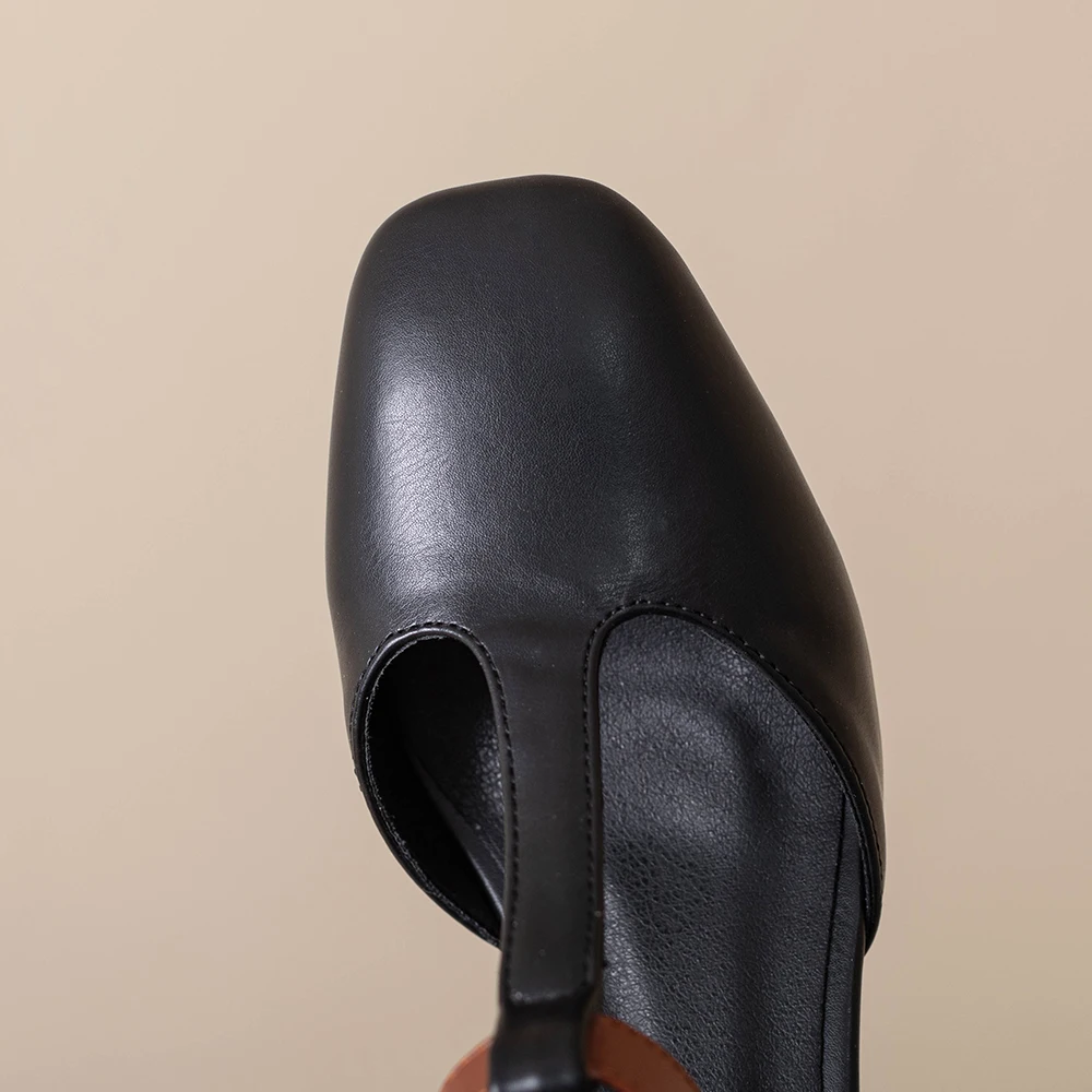 2026 Summer Fashion Women Sandals 5cm Med Chunky Heels Office Lady Daily Shoes Oversize Large Plus Size 11 45 47 view 4
