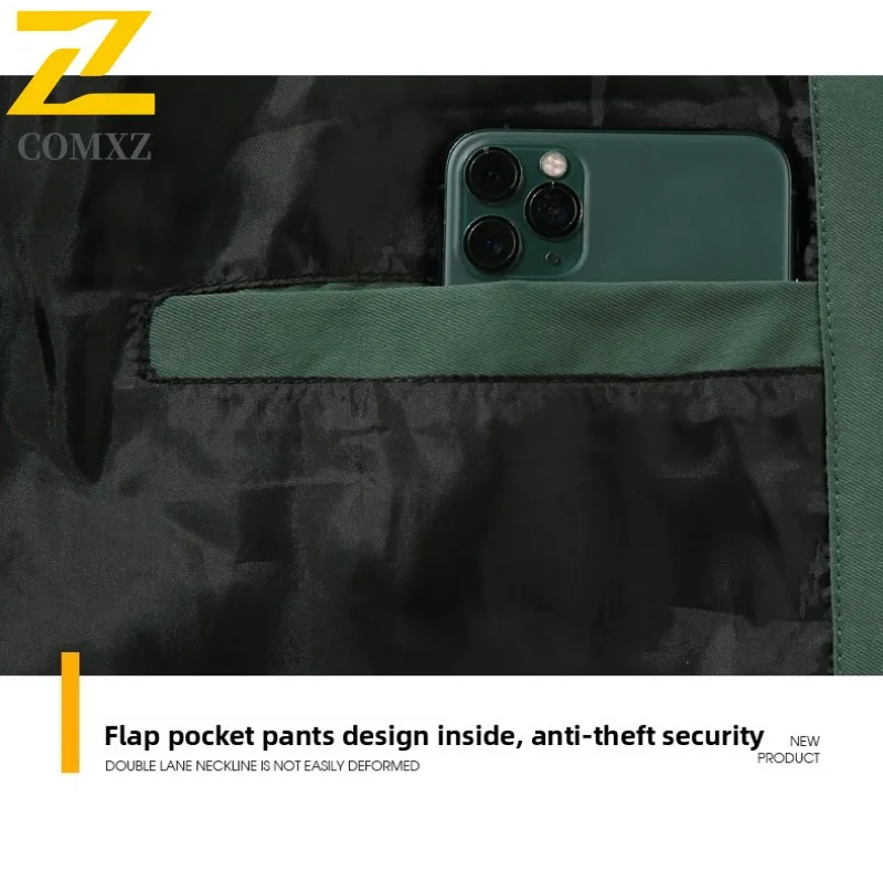 Premium Baseball Jacket Men Autumn Fashion Climbing Versatile Windproof Coat Casual Camping Lightweight New Mens Autumn Clothing