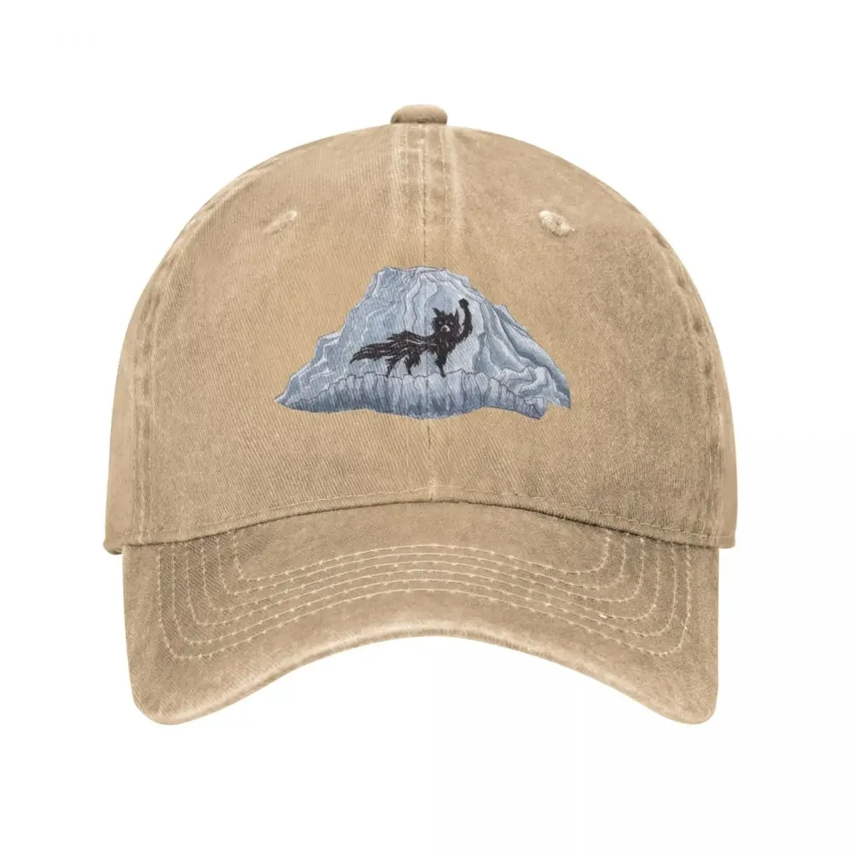 The Winter Wolf - Fantastic Mr Fox by Wes Anderson Baseball Cap Beach Streetwear fishing hat Luxury Man Hat Mens Women's