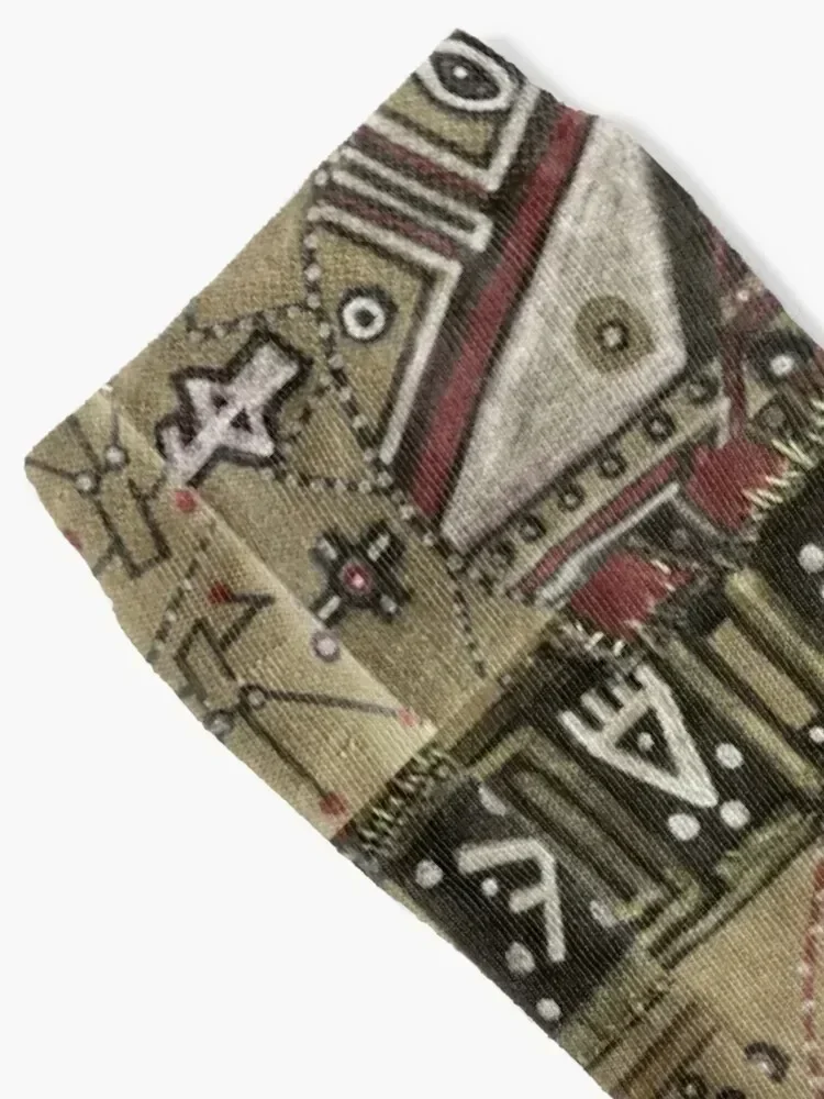 End Days Art - Valhalla Socks floral Men's sheer moving stockings Socks For Men Women's