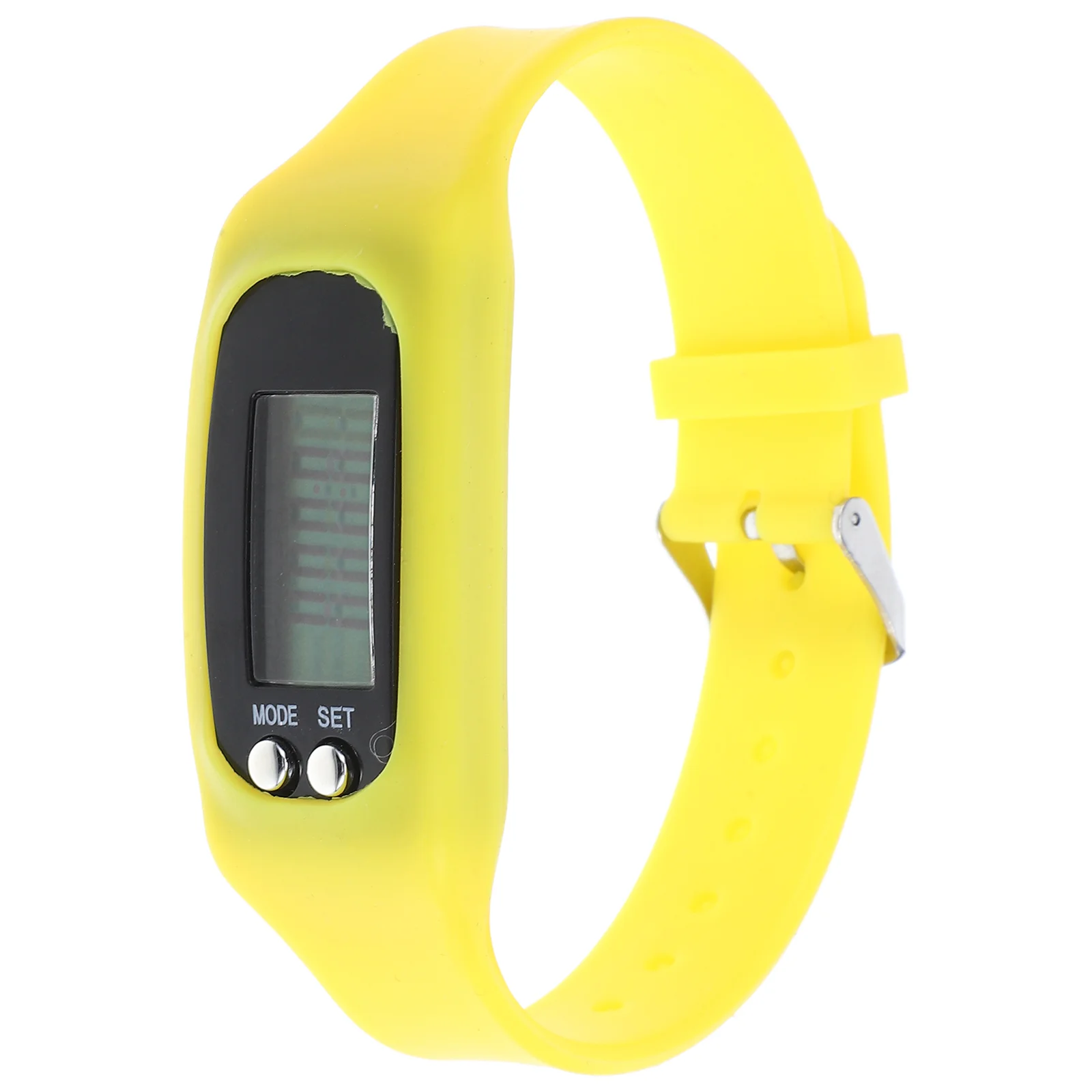 Wristband Step Counter Portable Watches Silicone Bracelet Pedometer for Walking The Counting