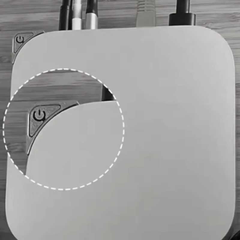 Botão liga / desliga montado na parte superior para Mac Mini M4/M4 Pro - Fácil instalação, experiência de usuário aprimorada