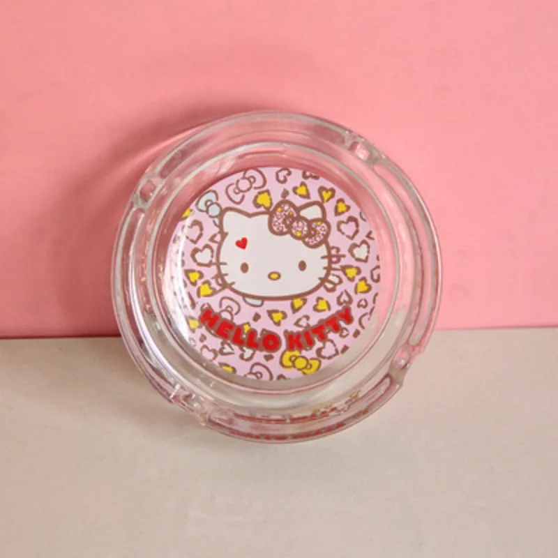 Kawaii Hello Kitty Keramische Asbak Leuke Cartoon Thuis Woonkamer Kantoorbenodigdheden Desktop Decoratie Student Gift Groothandel
