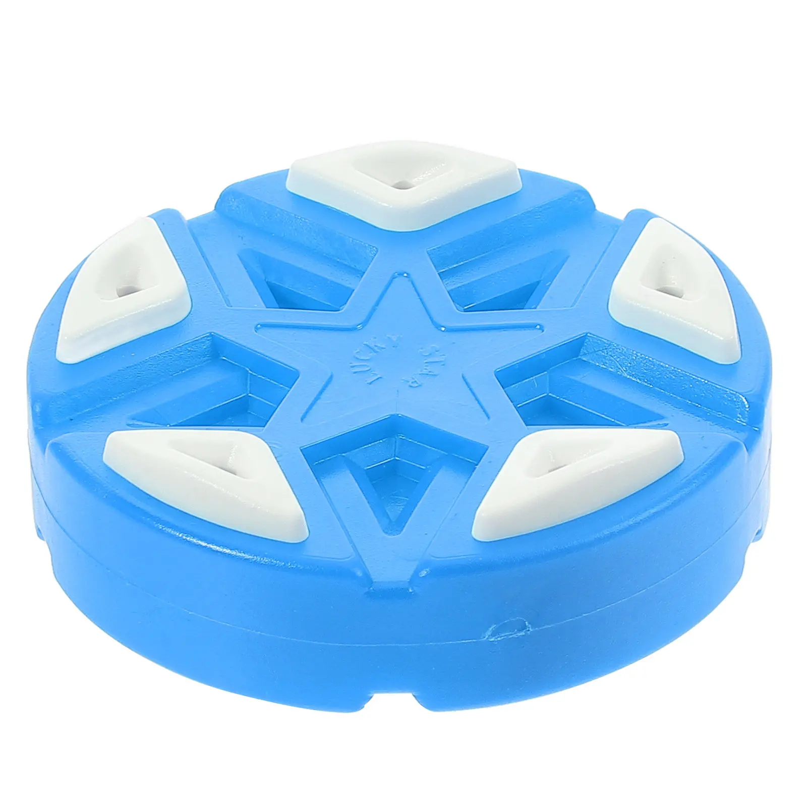 Official Roller Hockey Puck Blue Indoor Outdoor Multifunctional Street Hockey Puck Training Passing Shots Control Skills