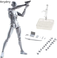 Drawing Figurines Body Kun Body Chan Doll PVC Movable Action Figure Model For SHF Artist Art Model Figure without box
