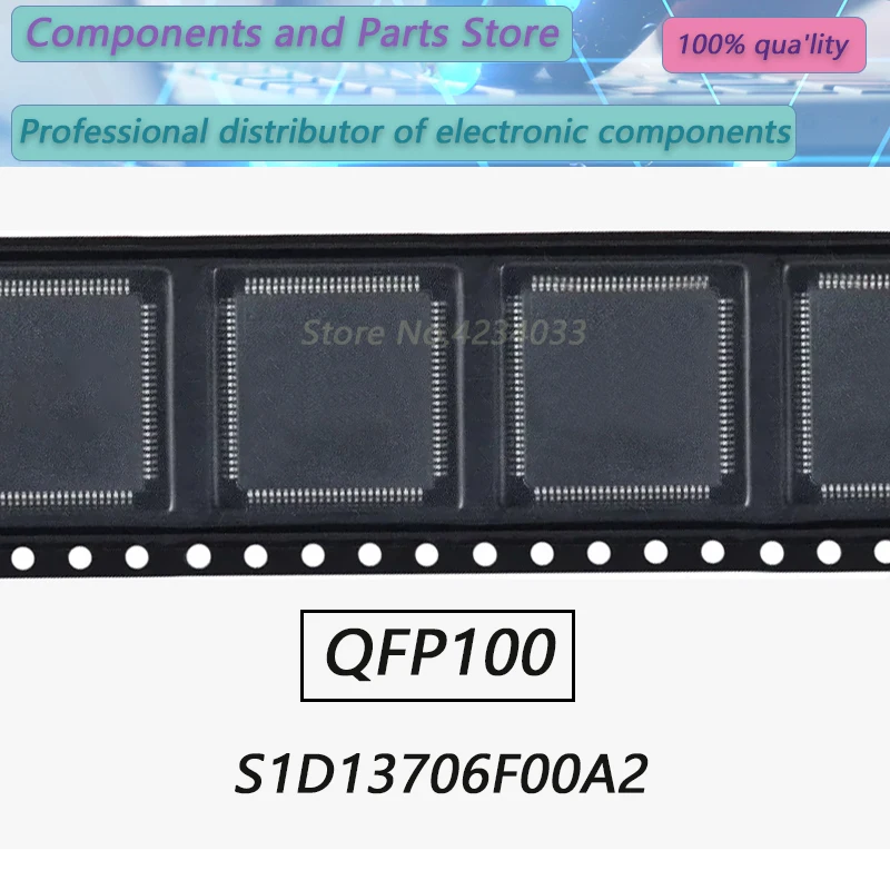 1PCS S1D13706F00A2 QFP100 New Original Stock