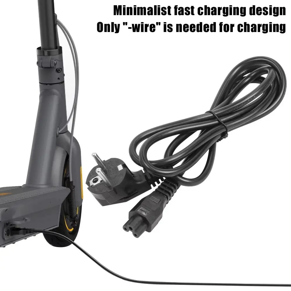 

Power Supply Wire Power Supply Adapter Cord Electric Scooter Copper Core Battery Charge Cable EU Plug Charging Line