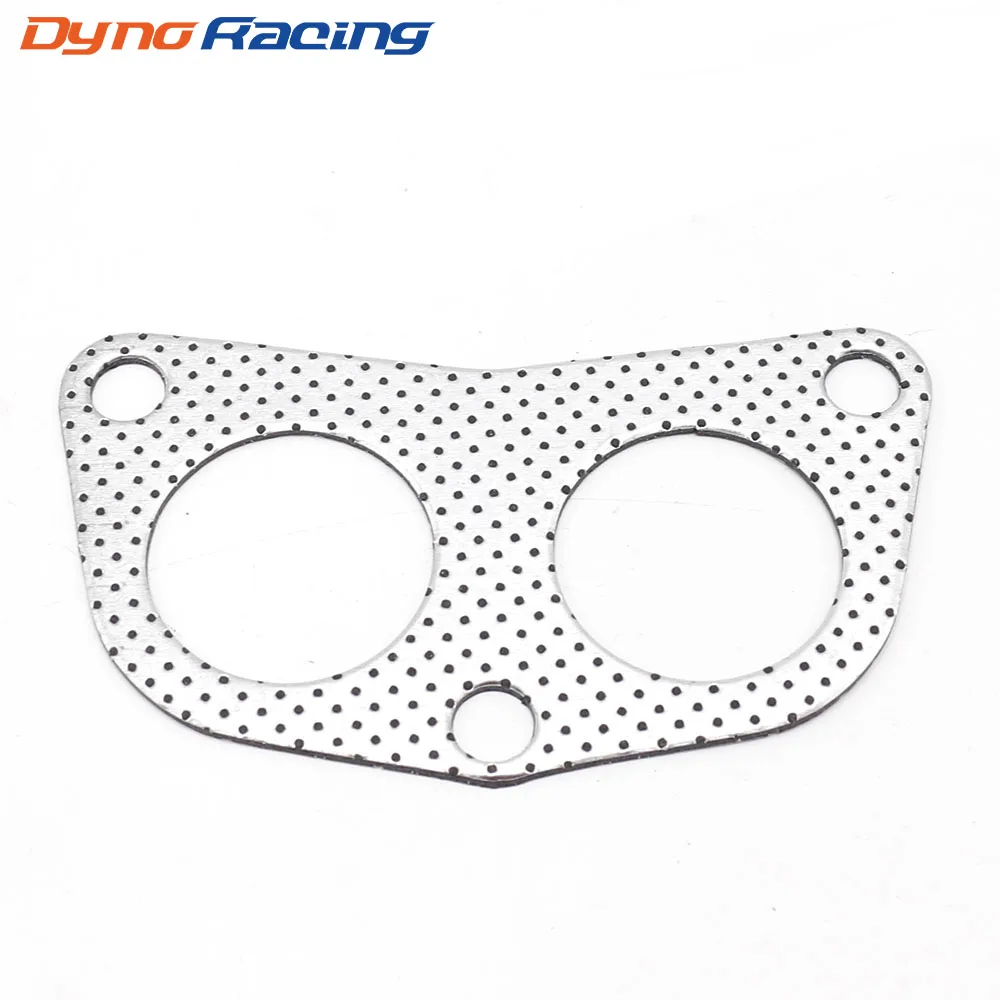 1PCS Aluminum Car Engine Downpipe Flange Exhaust Gasket Exhaust Pipe Gasket For Honda D15-B18 Car