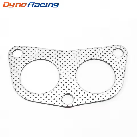 1PCS Aluminum Car Engine Downpipe Flange Exhaust Gasket Exhaust Pipe Gasket For Honda D15-B18 Car